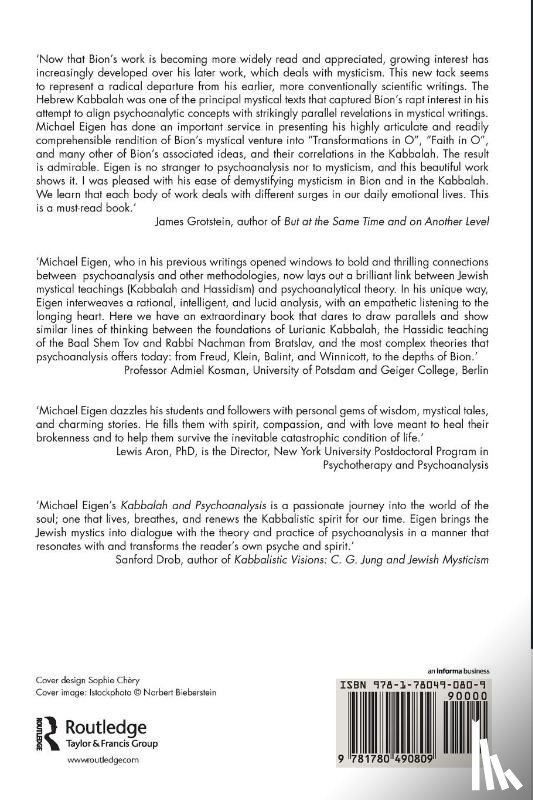 Eigen, Michael - Kabbalah and Psychoanalysis