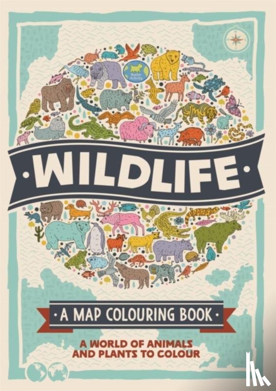 Hughes, Natalie, Schrey, Sophie - Wildlife: A Map Colouring Book