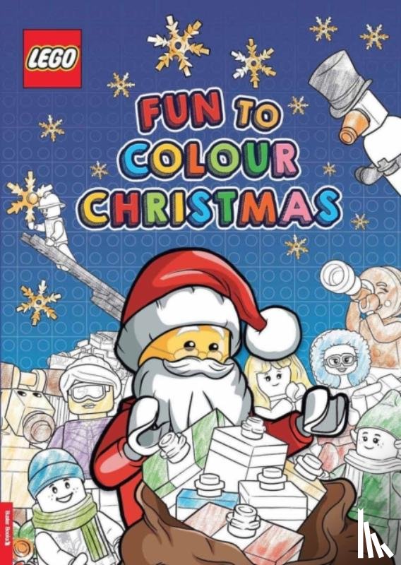 LEGO®, Buster Books - LEGO® Books: Fun to Colour Christmas