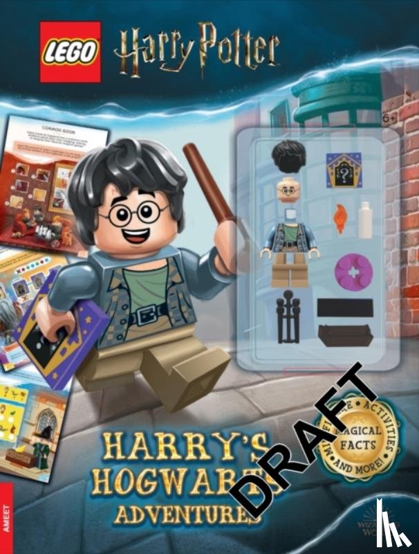 LEGO®, Buster Books - LEGO® Harry Potter™: Harry's Hogwarts Adventures Activity Book (with LEGO® Harry Potter™ minifigure)