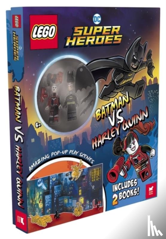 LEGO®, Buster Books - LEGO® DC Super Heroes™: Batman vs. Harley Quinn (with Batman™ and Harley Quinn™ minifigures, pop-up play scenes and 2 books)