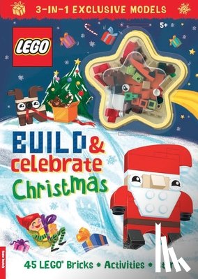 LEGO®, Buster Books - LEGO® Books: Build & Celebrate Christmas (includes 45 bricks)