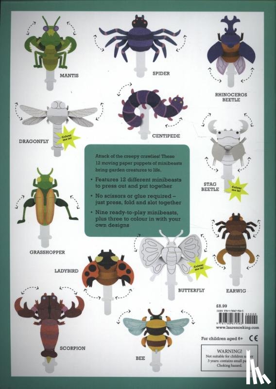 Hisao, Sato - Make and Move: Minibeasts