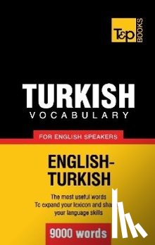Taranov, Andrey - Turkish vocabulary for English speakers - 9000 words