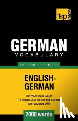 Taranov, Andrey - German vocabulary for English speakers - 7000 words