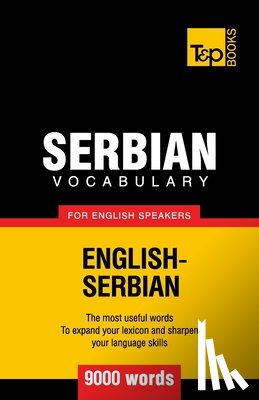 Taranov, Andrey - Serbian vocabulary for English speakers - 9000 words