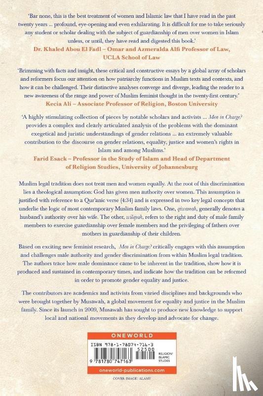 Mir-Hosseini, Ziba, Al-Sharmani, Mulki, Rumminger, Jana - Men in Charge?