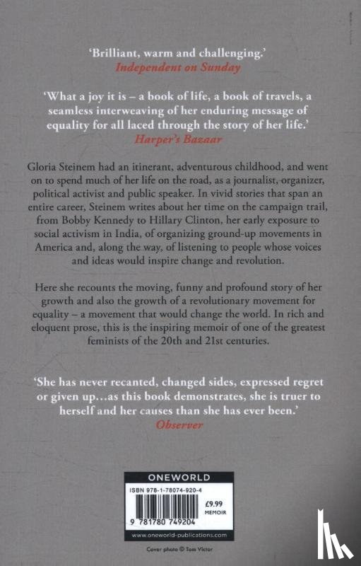 Steinem, Gloria - My Life on the Road