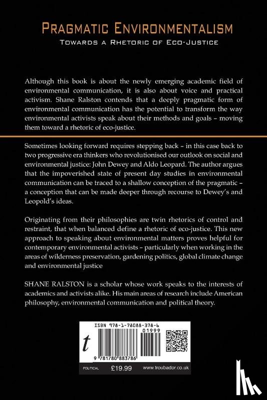 Ralston, Shane J. - Pragmatic Environmentalism