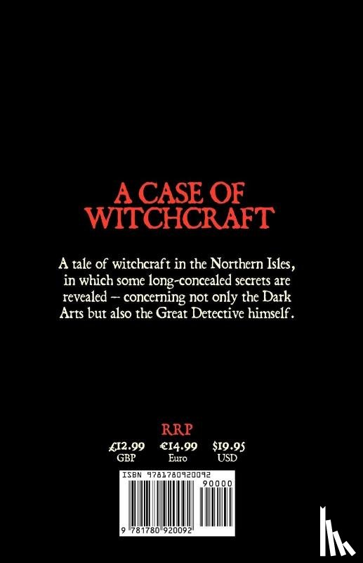 Joe Revill - A Case of Witchcraft - a Novel of Sherlock Holmes