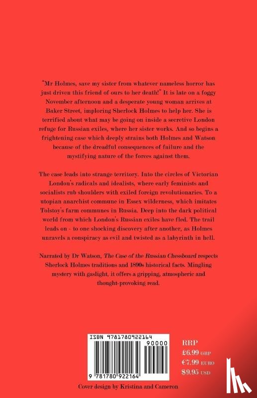 Roxburgh, Charlie - The Case of the Russian Chessboard A Sherlock Holmes Mystery Only Now Revealed