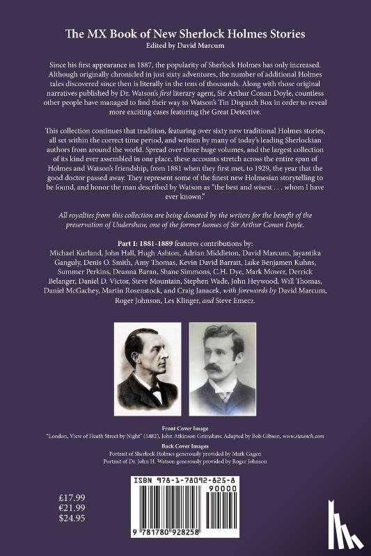 Marcum, David - The Mx Book of New Sherlock Holmes Stories Part I: 1881 to 1889