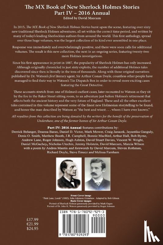Marcum, David - The MX Book of New Sherlock Holmes Stories Part IV
