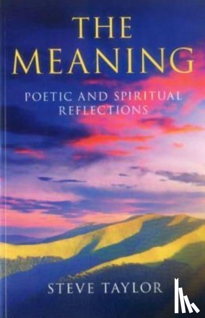 Taylor, Steve - Meaning, The – Poetic and spiritual reflections