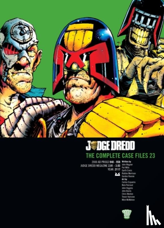 Wagner, John, Millar, Mark - Judge Dredd: The Complete Case Files 23