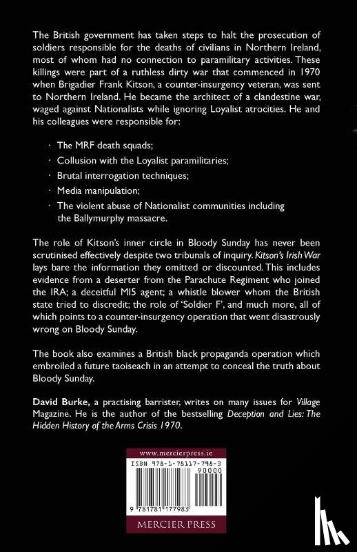 Burke, David - Kitson’s Irish War