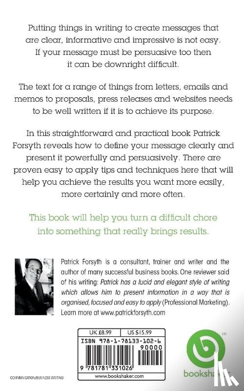 Forsyth, Patrick - Persuasive Writing for Business