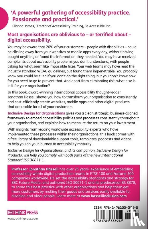 Hassell, Professor Jonathan - Inclusive Design for Organisations