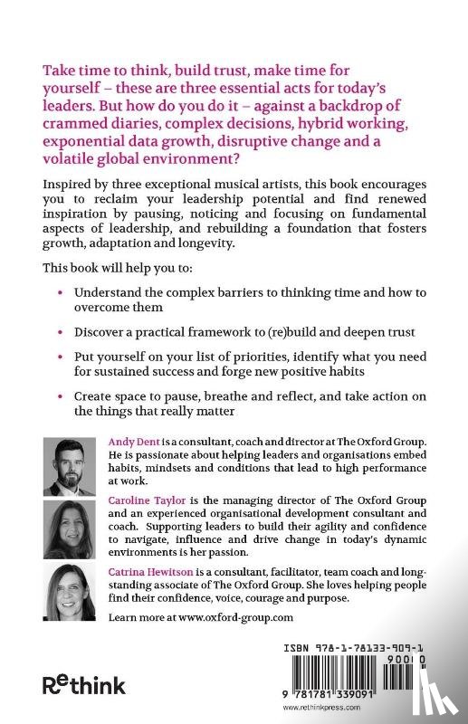 Dent, Andy, Hewitson, Catrina, Taylor, Caroline - The Neglected Acts of Leadership
