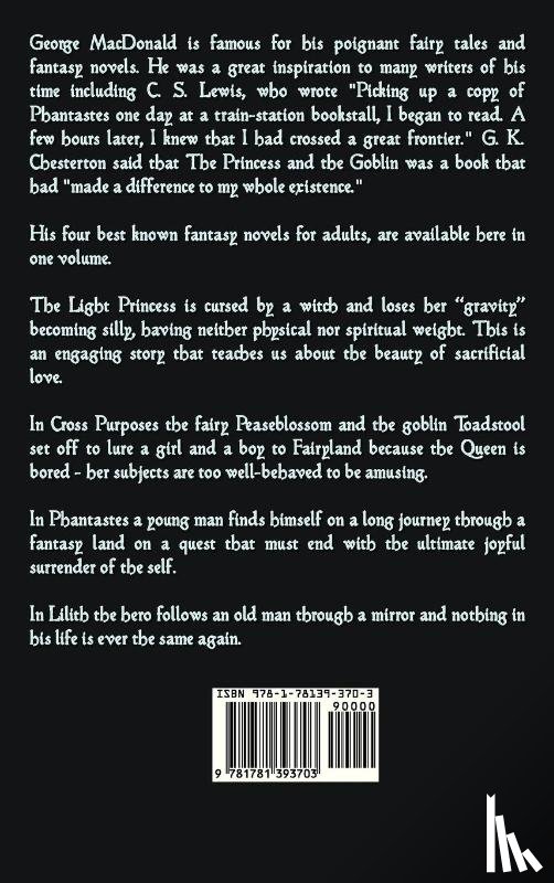 MacDonald, George - George MacDonald's Fantasy Novels (complete and Unabridged) Including