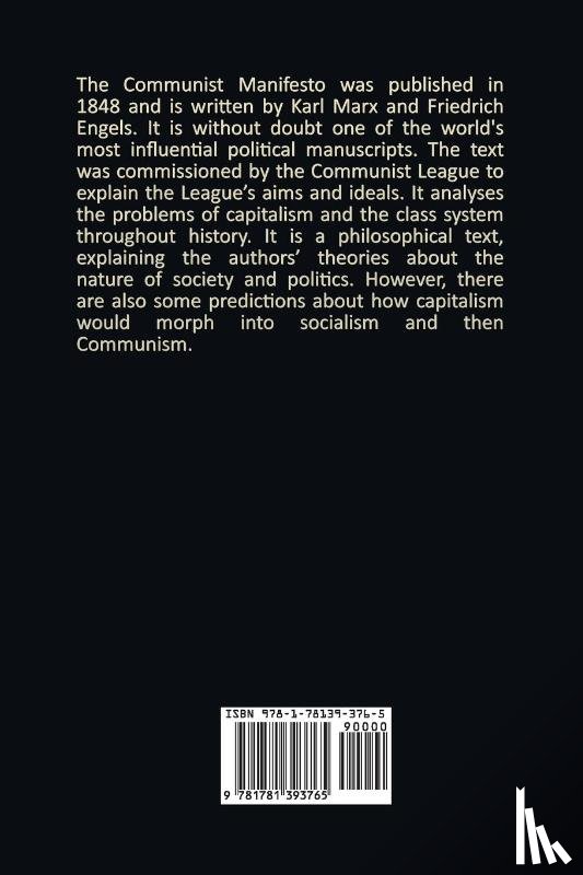 Marx, Karl, Engels, Friedrich - Manifesto Of The Communist Party - The Communist Manifesto
