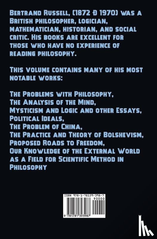 Russell, Bertrand - Bertrand Russell Collection, Including