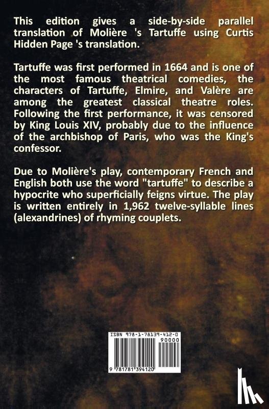Moliere, Jean-Baptiste Poquelin, Page, Curtis Hidden - Tartuffe - Parallel French/English Translation