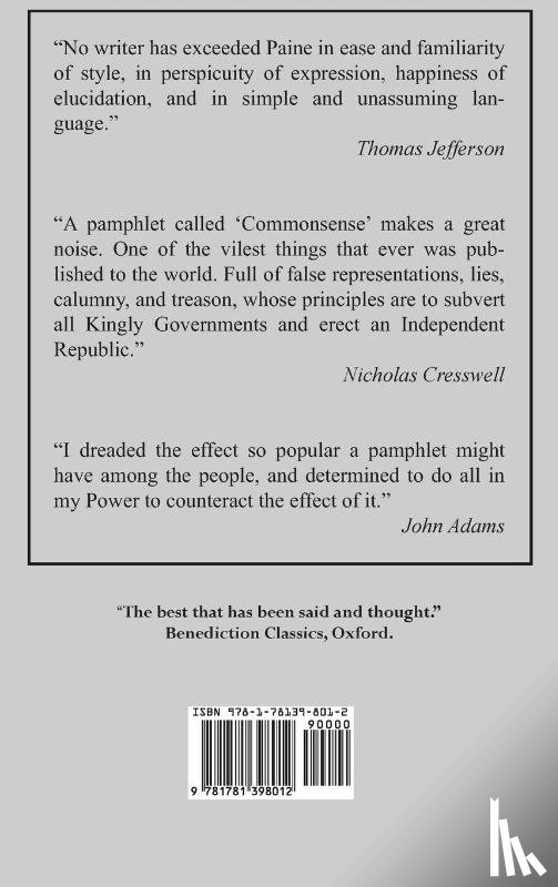 Paine, Thomas - Common Sense