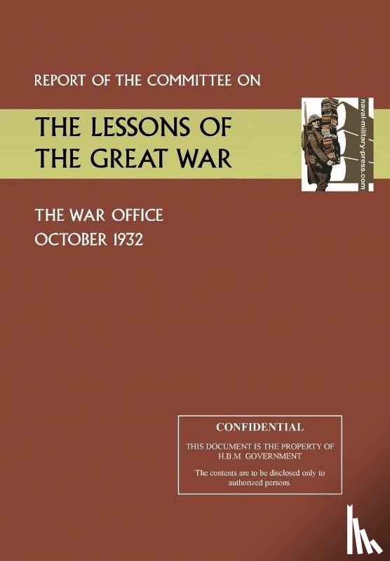  - Report of the Committee on the Lessons of the Great War