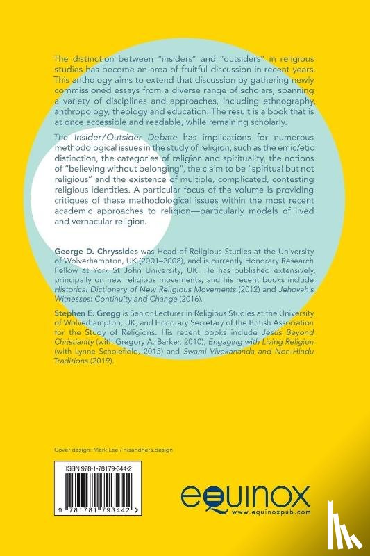  - The Insider/Outsider Debate