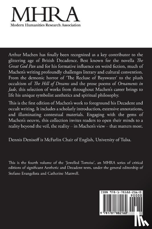  - Decadent and Occult Works by Arthur Machen