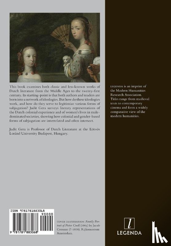 Gera, Judit - Structures of Subjugation in Dutch Literature