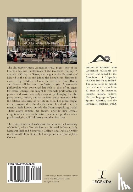  - The Cultural Legacy of Maria Zambrano