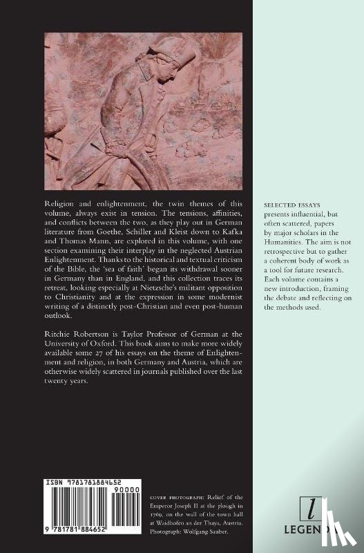 Robertson, Ritchie - Enlightenment and Religion in German and Austrian Literature
