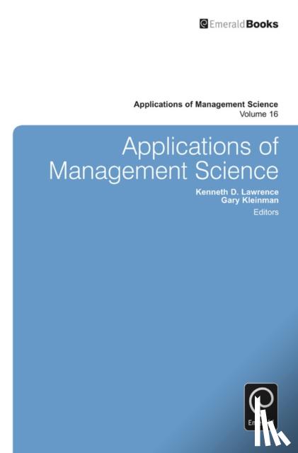  - Applications of Management Science