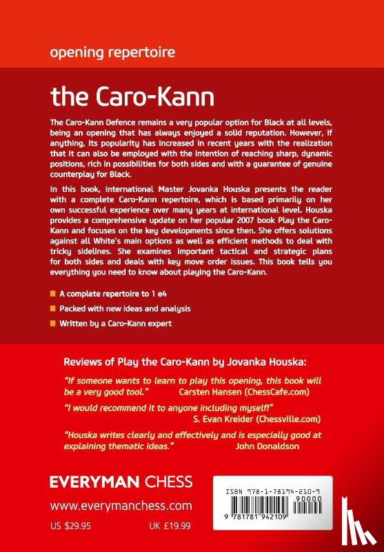 Houska, Jovanka - Opening Repertoire: The Caro-Kann