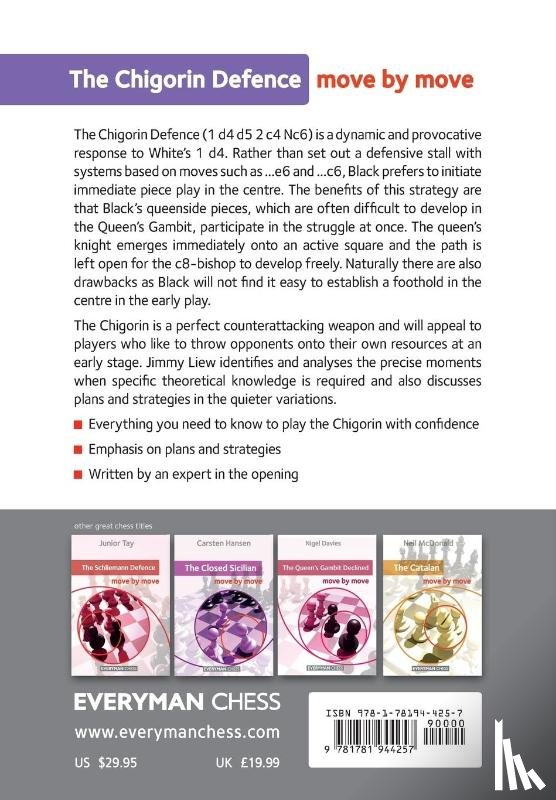 Liew, Jimmy - The Chigorin Defence: Move by Move