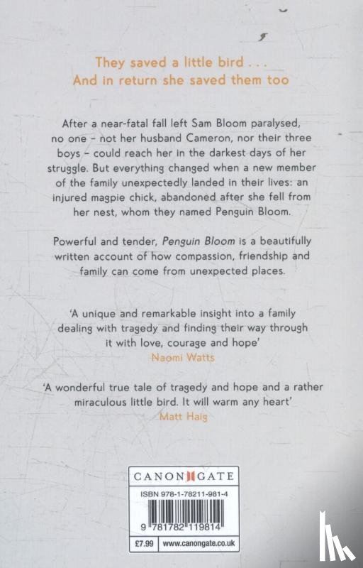 Bloom, Cameron, Greive, Bradley Trevor - Penguin Bloom
