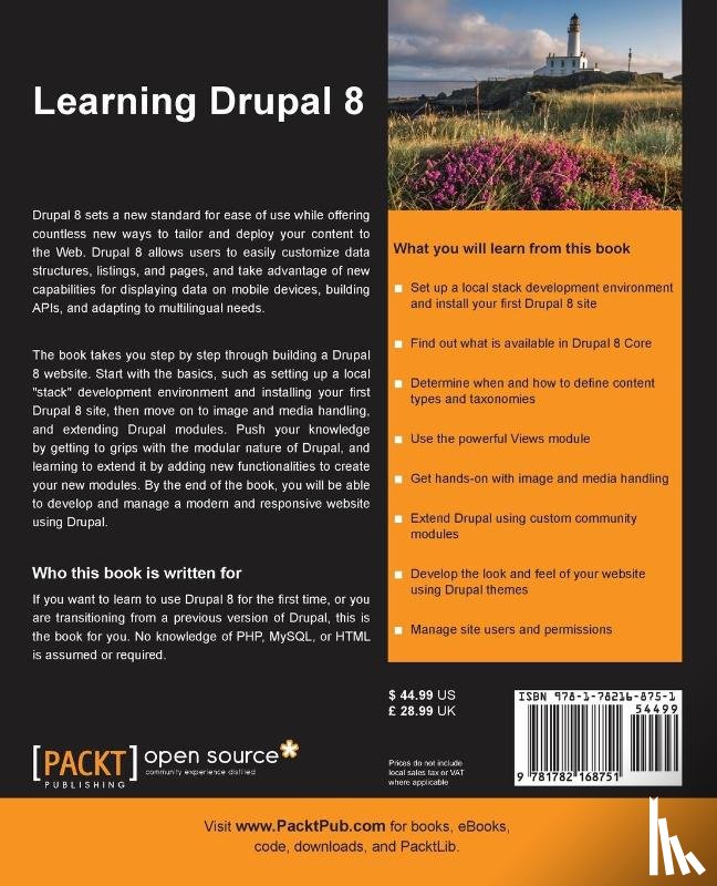 Abbott, Nick, Jones, Richard - Learning Drupal 8