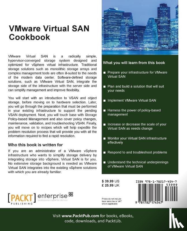 Taylor, Jeffrey - VMware Virtual SAN Cookbook
