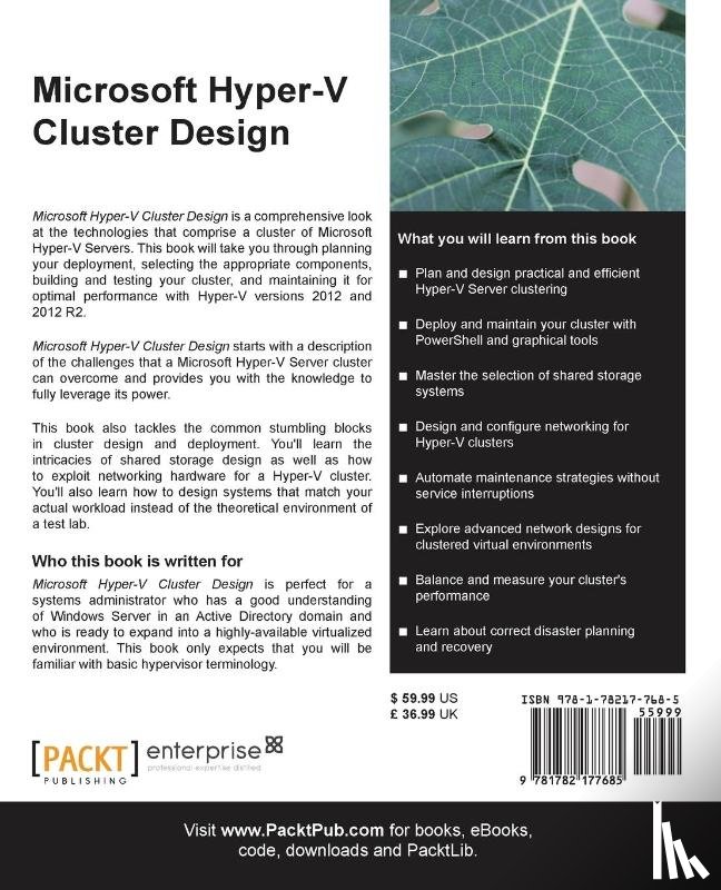 Siron, Eric - Microsoft Hyper-V Cluster Design
