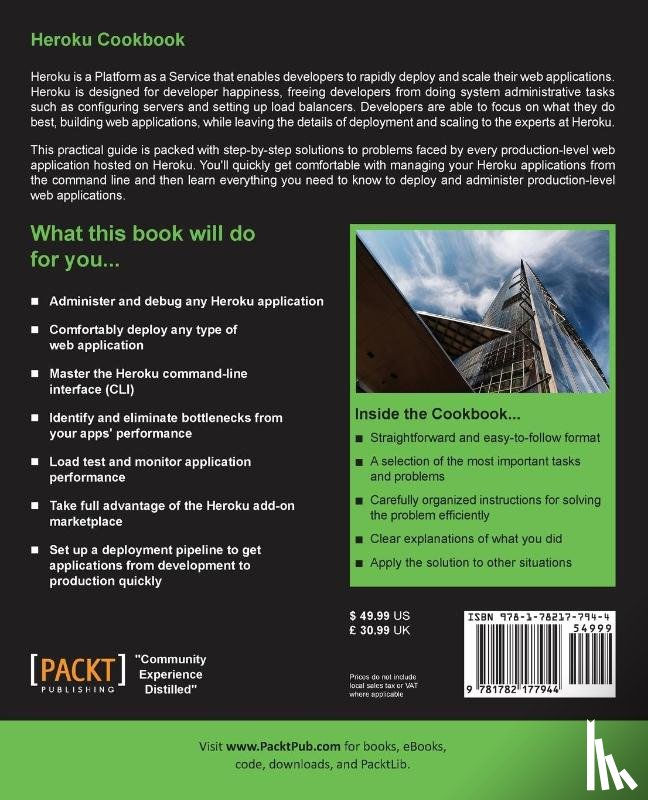 Coutermarsh, Mike - Heroku Cookbook