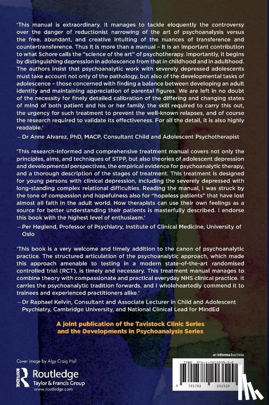 Cregeen, Simon, Hughes, Carol, Midgley, Nick, Rhode, Maria - Short-term Psychoanalytic Psychotherapy for Adolescents with Depression