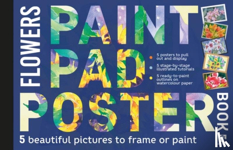 Various - Paint Pad Poster Book: Flowers