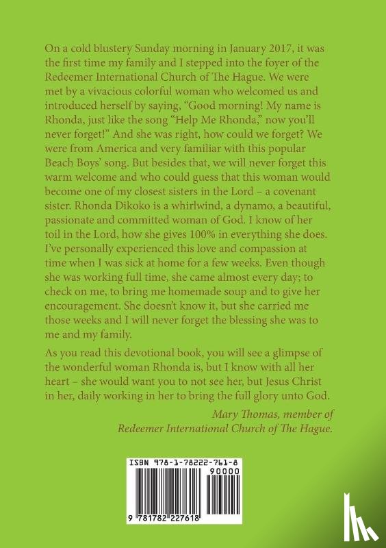 Wilson-Dikoko, Rhonda - Release the Dove - Timeless Devotional