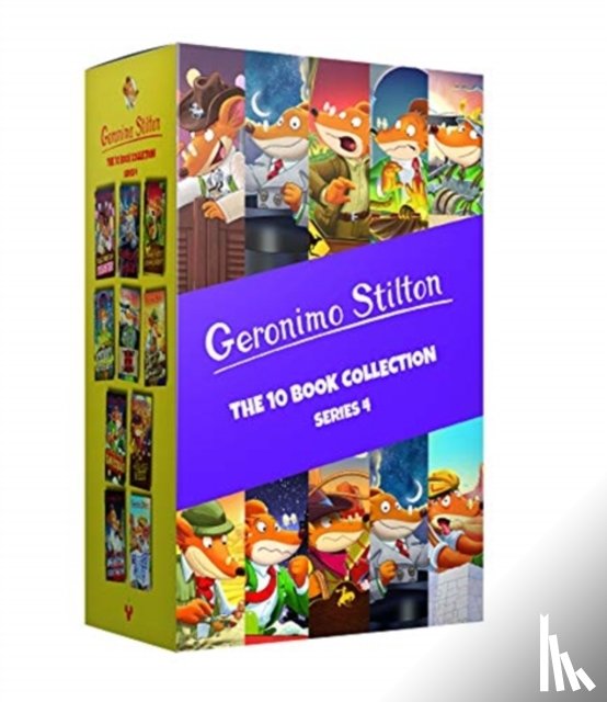 Stilton, Geronimo - Geronimo Stilton:The 10 Book Collection (Series 4)