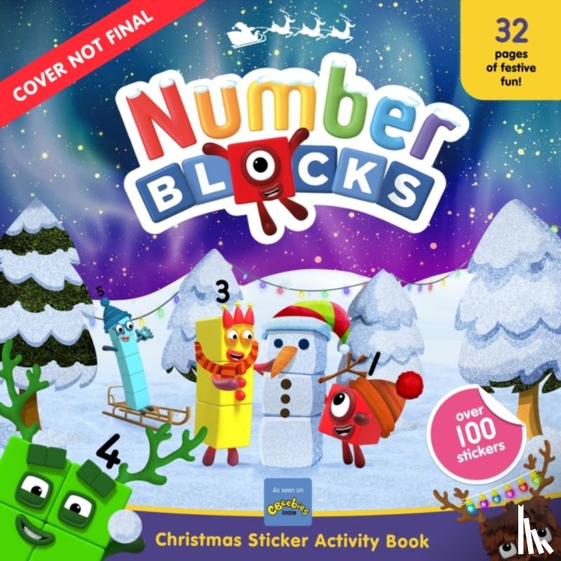 Numberblocks, Sweet Cherry Publishing - Numberblocks Christmas Sticker Activity Book