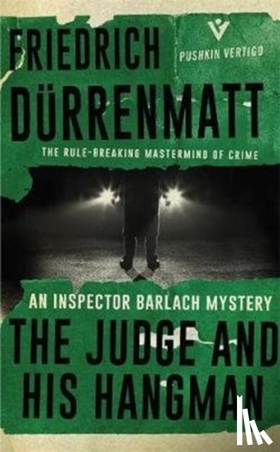 Durrenmatt, Friedrich - The Judge and His Hangman