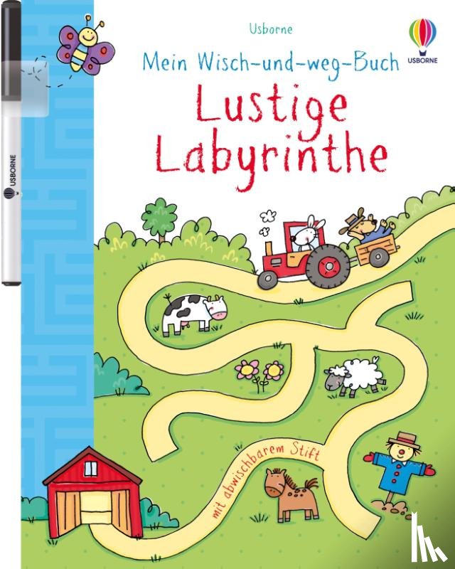 Greenwell, Jessica - Mein Wisch- und Weg- Buch: Lustige Labyrinthe