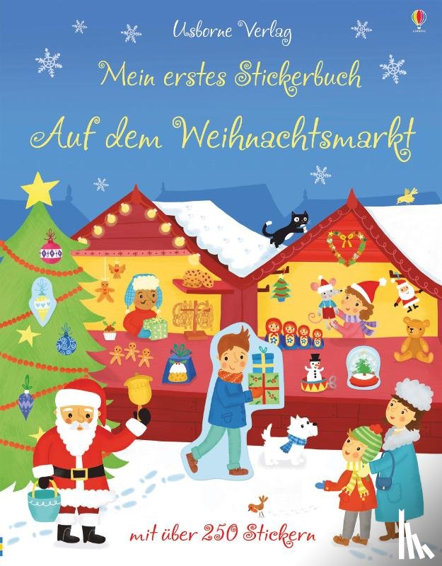 Maclaine, James - Mein erstes Stickerbuch: Auf dem Weihnachtsmarkt